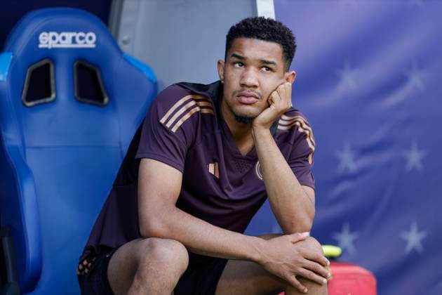 UEFA U21, U 21 EM, Abschlusstraining der deutschen U21-Nationalmannschaft, 24.06.2023, Adjarabet Arena, Batumi Tan-Kenneth SCHMIDT ( 3, Deutschland, SC Freiburg), UEFA U21-Fussball-Europameisterschaft in Rumaenien und Georgien, Abschlusstraining der deutschen U21-Nationalmannschaft vor dem 2. Gruppenspiel gegen Tschechien, am 24.06.2023, Adjarabet Arena, Batumi in Georgien Copyright: xBEAUTIFULxSPORTS Meuselx