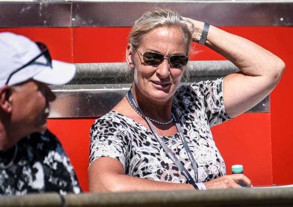 24.06.2023, xlakx, Tennis, WTA, Tennis Damen -Tour 2023 in Berlin emspor, v.l.Turnierdirektorin Barbara Rittner Berlin