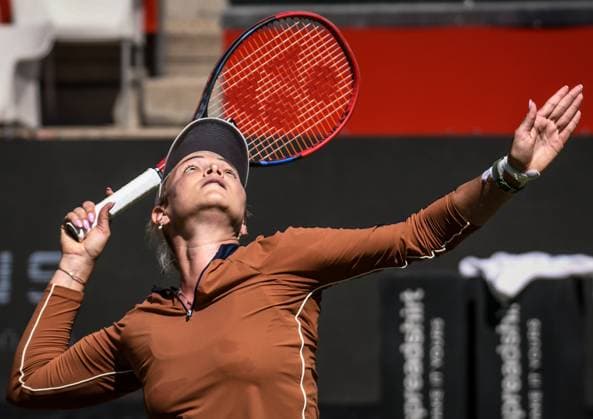 24.06.2023, xlakx, Tennis, WTA, Tennis Damen -Tour 2023 in Berlin emspor, v.l.Donna Vekic (Kroatien) Berlin