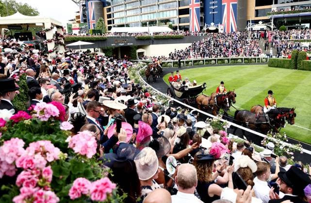 Sport Themen der Woche KW25 Sport Bilder des Tages Mandatory Credit: Photo by James Marsh Shutterstock (13977141bj) The Royal Procession takes place in the parade ring. Royal Ascot, Day Five, Horse Racing, Ascot Racecourse, Berkshire, UK - 24 Jun 2023 Royal Ascot, Day Five, Horse Racing, Ascot Racecourse, Berkshire, UK - 24 Jun 2023  Copyright: xJamesxMarsh Shutterstockx 13977141bj