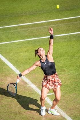 Bett1 Open WTA, Tennis Damen 500. Berlin, 24.06.2023 Maria Sakkari (Griechenland) Halbfinale Bett1 Open WTA 500. Steffi Graf Stadion, Rot-Weiss Tennis Club, Berlin, 24.06.2023 Bett1Open Copyright: xBEAUTIFULxSPORTS LucianoxLimax