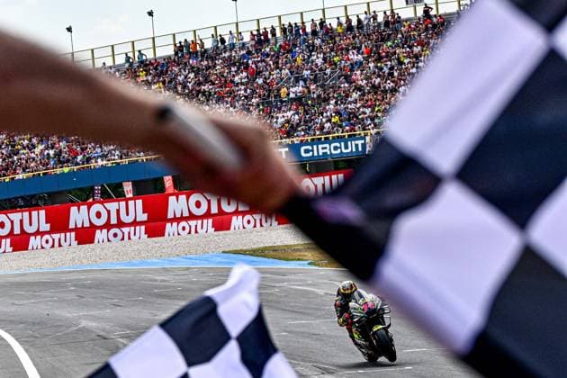 Sport Themen der Woche KW25 Sport Bilder des Tages Qualifying and Sprint Race of MotoGP Motul TT Grand Prix of Holland at Assen Circuit. June 24, 2023 In picture: MotoGP™ Marco Bezzecchi Clasificacion y carrera al sprint del Gran Premio Motul TT de MotoGP de Holanda en el Circuito de Assen. 24 de Junio de 2023 POOL MotoGP.com Cordon Press Images will be for editorial use only. Mandatory credit: MotoGP.com Cordon Press Cordon Press *** Qualifying and Sprint Race of MotoGP Motul TT Grand Prix of Holland at Assen Circuit June 24, 2023 In picture MotoGP™ Marco Bezzecchi Qualifying and Sprint Race of MotoGP Motul TT Grand Prix of Holland at Assen Circuit June 24, 2023 POOL MotoGP com Cordon Press Images will be for editorial use only Mandatory credit MotoGP com Cordon Press Cordon Press 