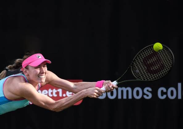 Sport Bilder des Tages 24.06.2023, xlakx, Tennis, WTA, Tennis Damen -Tour 2023 in Berlin emspor, v.l.Jekaterina Jewgenjewna Alexandrowa Berlin