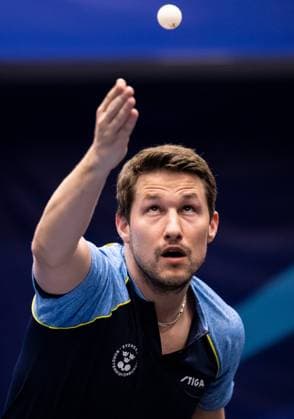 Sport Themen der Woche KW25 230625 Kristian Karlsson of Sweden competes in men s singles round of 16 in Table tennis, Tischtennis during the Europaspiele on June 25, 2023 in Krakow. Photo: Petter Arvidson BILDBYRAN kod PA PA0598 bordtennis table tennis pingis europeiska spelen 2023 european games 2023 europeiska spelen european games day 4 bbeng sverige *** 230625 Kristian Karlsson of Sweden competes in men s singles round of 16 in table tennis during the European Games on June 25, 2023 in Krakow Photo Petter Arvidson BILDBYRAN code PA PA0598 bordtennis table tennis pingis europeiska spelen 2023 european games 2023 europeiska spelen european games day 4 bbeng sverige  Copyright: PETTERxARVIDSON BB230625PA038