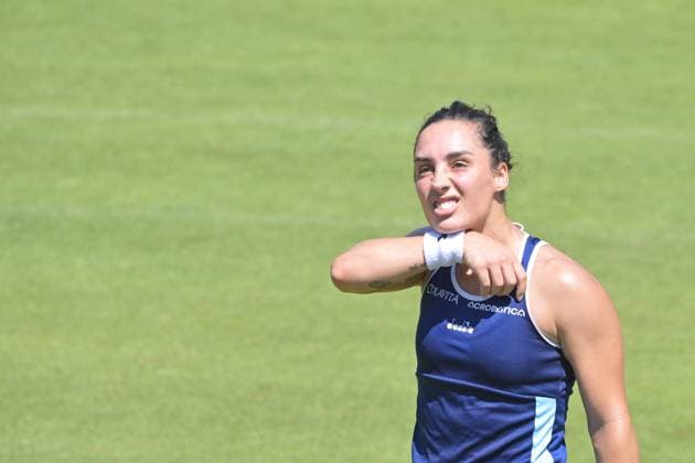 25.06.2023, xbrx, Tennis Bad Homburg Open WTA, Tennis Damen 250, emspor, v.l. Trevisan, Martina (ITA), Bad Homburg