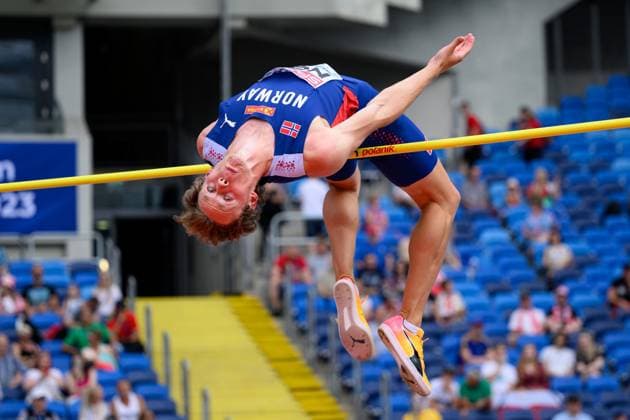 Sport Themen der Woche KW25 Sport Bilder des Tages 230625 Sander Skotheim of Norway competes in men s high jump during day 4 of the Europaspiele on June 25, 2023 in Katowice. Photo: Jesper Zerman BILDBYRAN COP 234 JZ0383 friidrott athletics friidrett europeiska spelen 2023 european games 2023 europeiska spelen european games 4 bbeng high jump hoydehopp hoyde höjdhopp norge *** 230625 Sander Skotheim of Norway competes in men s high jump during day 4 of the European Games on June 25, 2023 in Katowice Photo Jesper Zerman BILDBYRAN COP 234 JZ0383 friidrott athletics friidrett europeiska spelen 2023 european games 2023 europeiska spelen european games 4 bbeng high jump hoydehopp hoyde höjdhopp norge  Copyright: JESPERxZERMAN BB230625JZ057