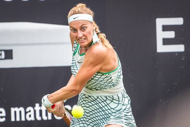 Bett1 Open WTA, Tennis Damen 500. Berlin, 24.06.2023 Petra Kvitova (Tschechien) Bett1 Open Finale WTA 500. Steffi Graf Stadion, Rot-Weiss Tennis Club, Berlin, 24.06.2023 Bett1Open Copyright: xBEAUTIFULxSPORTS LucianoxLimax