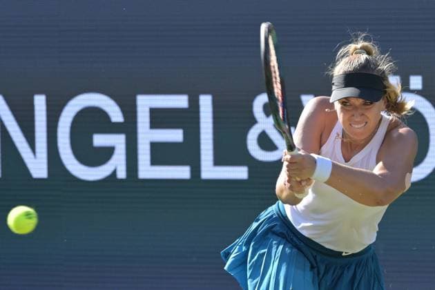 25.06.2023, xbrx, Tennis Bad Homburg Open WTA, Tennis Damen 250, emspor, v.l. Lisicki, Sabine (GER), fokussiert, konzentriert, spielt den Ball Bad Homburg