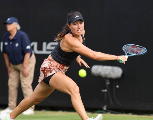 TENNIS - WTA, Tennis Damen Rothesay Open 2023 EASTBOURNE,ENGLAND,27.JUN.23 - TENNIS - WTA Tour, Rothesay Open. Image shows Jessica Pegula (USA).  GEPAxpictures xAlanxGrieves