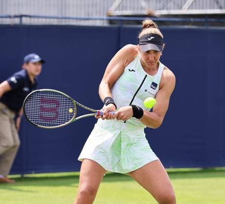 TENNIS - WTA, Tennis Damen Rothesay Open 2023 EASTBOURNE,ENGLAND,27.JUN.23 - TENNIS - WTA Tour, Rothesay Open. Image shows Beatriz Haddad Maia (BRA).  GEPAxpictures xAlanxGrieves
