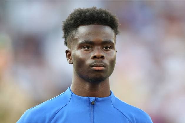 England v North Macedonia: Group C - UEFA EURO, EM, Europameisterschaft,Fussball 2024 Qualifying Round Bukayo Saka of England, line up portrait, before the UEFA EURO 2024 Qualifying Round Group C match between England and North Macedonia at Old Trafford on June 19, 2023 in Manchester, England. Manchester Old Trafford Manchester England Copyright: xNigelxFrench Sportsphoto APLx 13951010