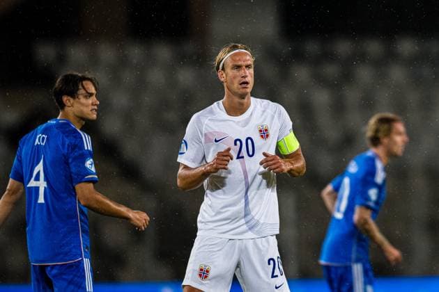 230628 Erik Botheim of Norway during the UEFA European Under-21 Championship group stage football match between Italy and Norway on June 28, 2023 in Cluj-Napoca. Photo: Marius Simensen BILDBYRAN COP 238 MM0023 bbeng euro under-21 football fotball fotboll italia norge norway soccer taly U21, U 21 u21-em uefa european under-21 championship Copyright: MARIUSxSIMENSEN BB230628BB207