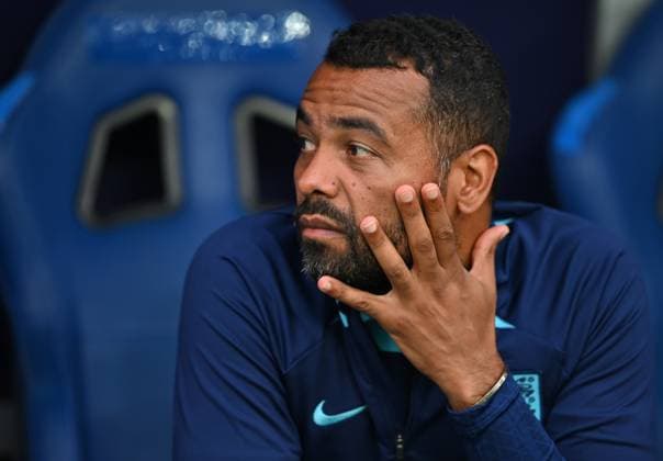 BATUMI, GEORGIA - JUNE 28: England Assistant Manager Ashley Cole before the UEFA Under-21 Euro 2023 Group C match between England and Germany at Adjarabet Arena on June 28, 2023 in Batumi, Georgia. SPO 