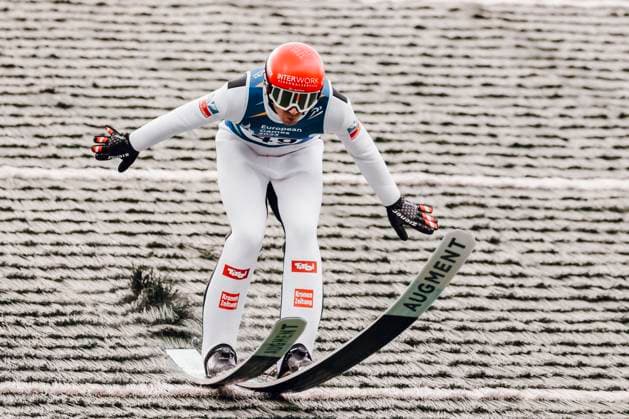 Sport Themen der Woche KW26 Sport Bilder des Tages OLYMPICS - EG Krakow-Malopolska 2023 ZAKOPANE,POLAND,29.JUN.23 - OLYMPICS, Ski jumping, Skispringen, Ski, nordisch - Europaspiele Krakow-Malopolska 2023, normal hill, men. Image shows Manuel Fettner (AUT).  GEPAxpictures xPatrickxSteiner