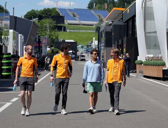 Formula 1 Rolex Großer Preis von Österreich 2023 29.06.2023, Red Bull Ring , Spielberg, Formula 1 Rolex Großer Preis von Österreich 2023 , im Bild Lando Norris (GBR), McLaren F1 Team