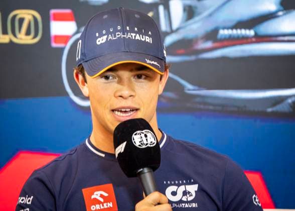 FORMULA 1 - GP of Austria 2023 SPIELBERG,AUSTRIA,29.JUN.23 - MOTORSPORTS, FORMULA 1 - Grand Prix of Austria, Red Bull Ring, preview. Image shows Nyck De Vries (NED AlphaTauri).  GEPAxpictures xWolfgangxJannach