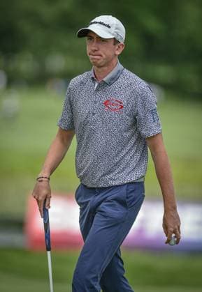 29th June 2023; The Belfry, Sutton Coldfield, West Midlands, England: Betfred British Masters Golf, Day 1; Tom McKibbin (NIR)  ActionPlus12524887 GodfreyxPitt