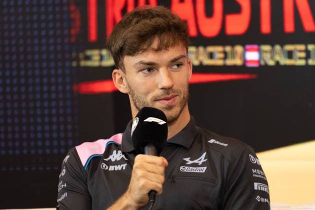 FORMULA 1 - GP of Austria 2023 SPIELBERG,AUSTRIA,29.JUN.23 - MOTORSPORTS, FORMULA 1 - Grand Prix of Austria, Red Bull Ring, press conference, PK, Pressekonferenz Image shows Pierre Gasly (FRA Alpine).  GEPAxpictures xMatthiasxTrinkl