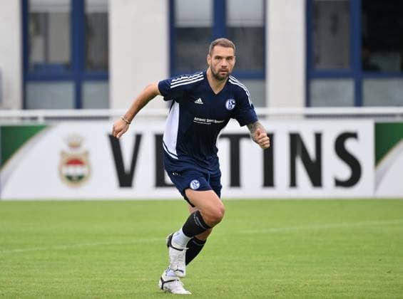 Pierre Michel Lasogga (FC Schalke 04 ll), Pierre-Michel Lasogga 29.06.2023, Fussball GER, Saison 2023 24, Regionalliga West, Training U23 FC Schalke 04 II, Gelsenkirchen Trainingsgelände Nordrhein Westfalen Deutschland
