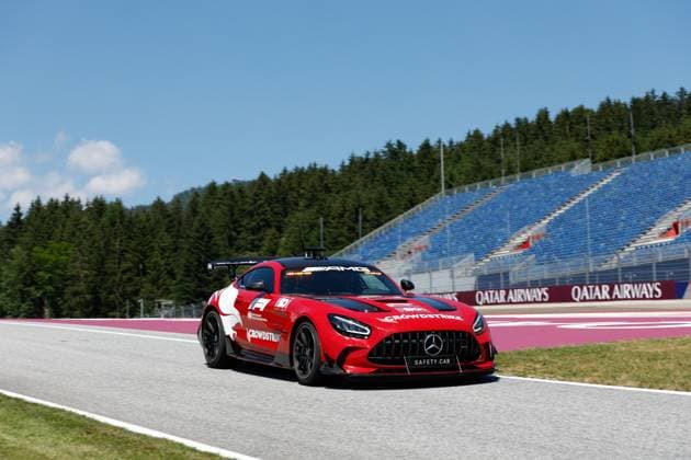 F1 Safety Car, Mercedes-AMG GT Black Series, F1 Grand Prix of Austria at Red Bull Ring on June 29, 2023 in Spielberg, Austria. (Photo by HOCH ZWEI) Spielberg Austria