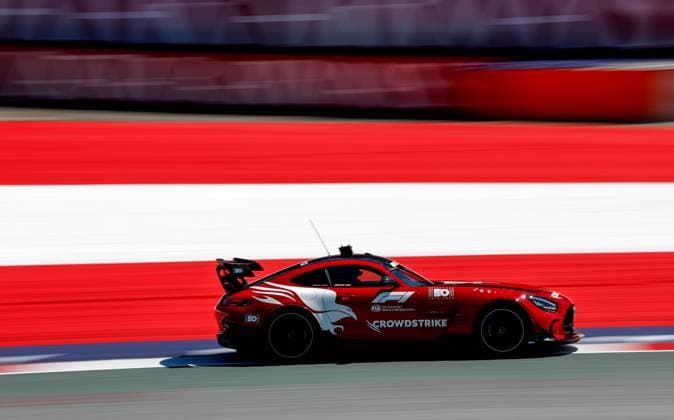 F1 Safety Car, Mercedes-AMG GT Black Series, F1 Grand Prix of Austria at Red Bull Ring on June 29, 2023 in Spielberg, Austria. (Photo by HOCH ZWEI) Spielberg Austria