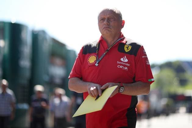 F1 Gran Prix of Austria Frederic Vasseur, team principal of Scuderia Ferrari during previews ahead of the F1 Grand Prix of Austria at Red Bull Ring on June 29, 2023 in Spielberg, Austria. Spielberg Red Bull Ring Spielberg Copyright: xBasilex
