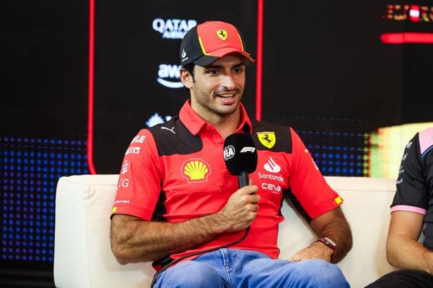SAINZ Carlos (spa), Scuderia Ferrari SF-23, portrait during the 2023 Formula 1 Rolex Grosser Preis von Osterreich, 2023 Austrian Grand Prix, 9th round of the 2023 Formula One World Championship, WM, Weltmeisterschaft from June 30 to July 2, 2023 on the Red Bull Ring, in Spielberg, Austria  Copyright: xFlorentxGooden DPPI IPAxSportx x xIPAxSportx 0 IPA_IPA38953318