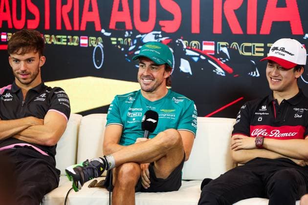 ALONSO Fernando (spa), Aston Martin F1 Team AMR23, portrait during the 2023 Formula 1 Rolex Grosser Preis von Osterreich, 2023 Austrian Grand Prix, 9th round of the 2023 Formula One World Championship, WM, Weltmeisterschaft from June 30 to July 2, 2023 on the Red Bull Ring, in Spielberg, Austria  Copyright: xFlorentxGooden DPPI IPAxSportx x xIPAxSportx 0 IPA_IPA38953366
