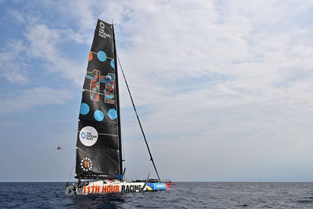 Bilder des Jahres 2023, Sport 06 Juni Sport Bilder des Tages June 29, 2023, GENOVA, ITALY: American 11th Hours Racing Team competes at the Ocean Race 2023, Genova, Italy, 29 June 2023. 11th Hours Racing Team won the race the Ocean Race 2023 over swiss team Holcim-Prb The sailing tour for crews for the first time in 50 years of history had the grand finale in the Mediterranean Sea. ANSA LUCA ITALY SAILING  - ZUMAa110 20230629_zaf_a110_023 Copyright: xZenx