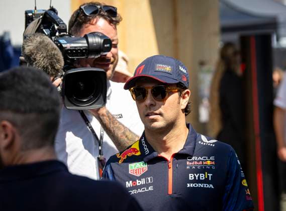 FORMULA 1 - GP of Austria 2023 SPIELBERG,AUSTRIA,30.JUN.23 - MOTORSPORTS, FORMULA 1 - Grand Prix of Austria, Red Bull Ring, practice and qualifying. Image shows Sergio Perez (MEX Red Bull Racing).  GEPAxpictures xWolfgangxJannach