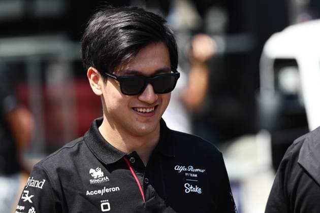 F1 Austrian Grand Prix 2023 Practice Zhou Guanyu of Alfa Romeo before practice ahead of the Formula 1 Austrian Grand Prix at Red Bull Ring in Spielberg, Austria on June 30, 2023. Spielberg Austria  Copyright: xJakubxPorzyckix originalFilename:porzycki-f1austri230630_np273.jpg