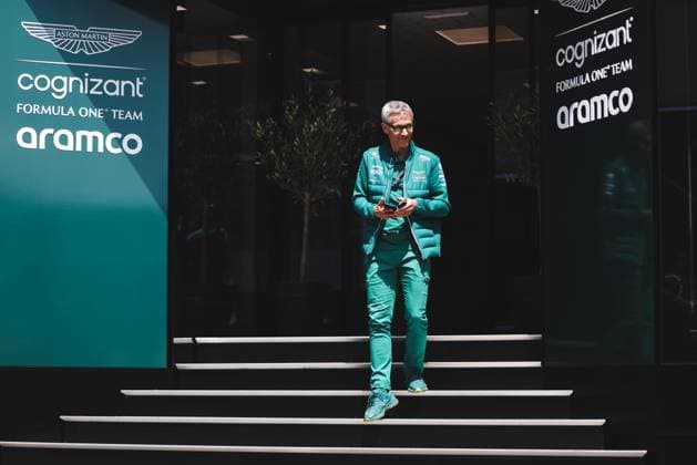 FORMULA 1 - GP of Austria 2023 SPIELBERG,AUSTRIA,30.JUN.23 - MOTORSPORTS, FORMULA 1 - Grand Prix of Austria, Red Bull Ring, practice and qualifying. Image shows team principal Mike Krack (Aston Martin).  GEPAxpictures xDanielxGoetzhaber