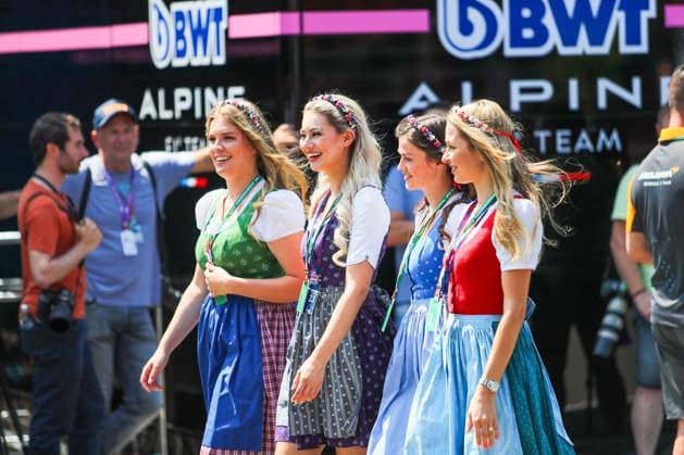 June 30, 2023, Spielberg, Styria, Austria: girls in paddock..during FORMULA 1 ROLEX GROSSER PREIS VON OSTERREICH 2023 - Jun29 to Jul2 in RedbullRing - Spielberg, Austria Spielberg Austria - ZUMAm217 20230630_zsp_m217_061 Copyright: xAlessioxDexMarcox