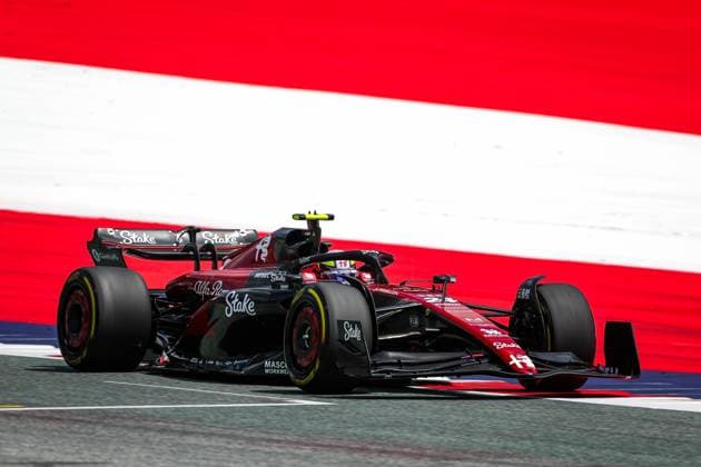 24 Guanyu Zhou (CHN, Alfa Romeo F1 Team Stake), F1 Grand Prix of Austria at Red Bull Ring on June 30, 2023 in Spielberg, Austria. (Photo by HOCH ZWEI) Spielberg Austria