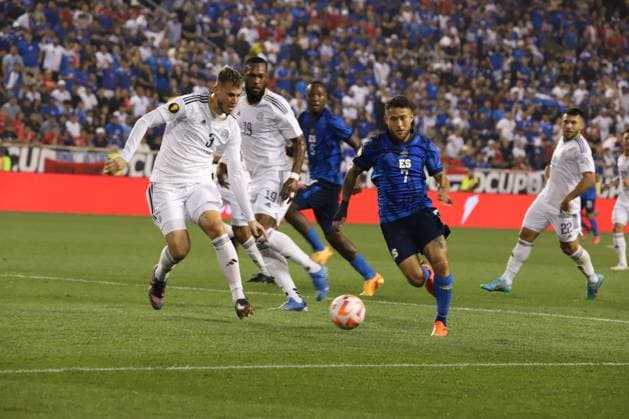 RECORD DATE NOT STATED Concacaf Gold Cup: Soccer Match between El Salvador and Costa Rica (SPO) Concacaf Gold Cup: Soccer Match between El Salvador and Costa Rica. June 30, 2023, Harison, New Jersey, USA: Soccer match between El Salvador and Costa Rica valid for the 2nd round of the Concacaf Gold Cup, at the Red Bull Arena, in Harrison, on Friday (30). Credit: Leco Viana Thenews2 (Foto: Leco Viana Thenews2 imago images) SPO  Copyright: xLecoxVianax
