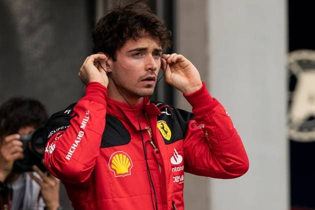 F1 Grand Prix Of Austria - Practice & Qualifying SPIELBERG, AUSTRIA - JUNE 30: Charles Leclerc of Monaco and Ferrari during practice qualifying ahead of the F1 Grand Prix of Austria at Red Bull Ring on June 30, 2023 in Spielberg, Austria. Spielberg Austria  Copyright: xDaniloxDixGiovannix originalFilename:digiovanni-f1grandp230630_npHAL.jpg
