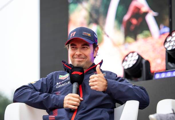 FORMULA 1 - GP of Austria 2023 SPIELBERG,AUSTRIA,01.JUL.23 - MOTORSPORTS, FORMULA 1 - Grand Prix of Austria, Red Bull Ring, sprint shootout. Image shows Sergio Perez (MEX Red Bull Racing).  GEPAxpictures xWolfgangxJannach