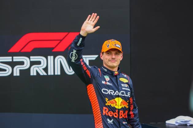 July 1, 2023, Spielberg, Styria, Austria: Max Verstappen (NED) Redbull Racing RB19 celebration pole position Shootout Qualify..during ShootOut Qualify on Saturday FORMULA 1 ROLEX GROSSER PREIS VON OSTERREICH 2023 - Jun29 to Jul2 in RedbullRing - Spielberg, Austria Spielberg Austria - ZUMAm217 20230701_zsp_m217_188 Copyright: xAlessioxDexMarcox