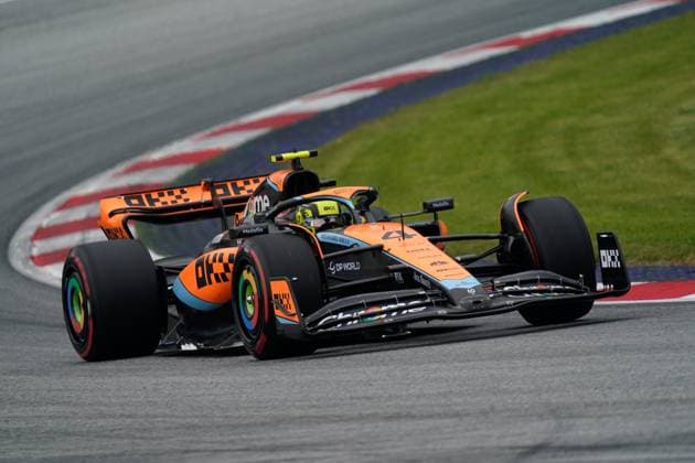 F1 Grand Prix of Austria - Sprint Lando Norris of Uk driving the (4) McLaren F1 Team MCL60 Mercedes during the Formula 1 Rolex Grand Prix of Austria 2023 on July 1st, 2023 in Spielberg, Austria. Spielberg Austria Italia  Copyright: xAlessioxMorgesex originalFilename:morgese-formula1230701_np2Qy.jpg