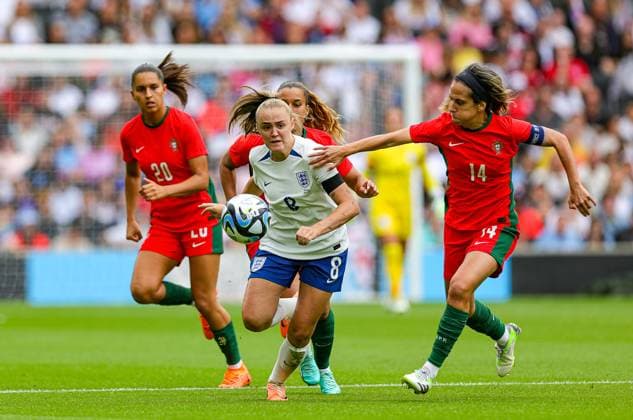 England Women v Portugal Friendly 01 07 2023. Women s International Copyright: xNigelxKeenex PSI-17585-0014