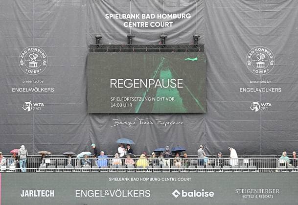 01.07.2023 Tennis, WTA, Tennis Damen Bad Homburg Open 2023 Finale Lucia Bronzetti (ITA) gegen Katerina Siniakova (Tschechien) emspor, DFL regulations prohibit any use of photographs as image sequences and or quasi-video