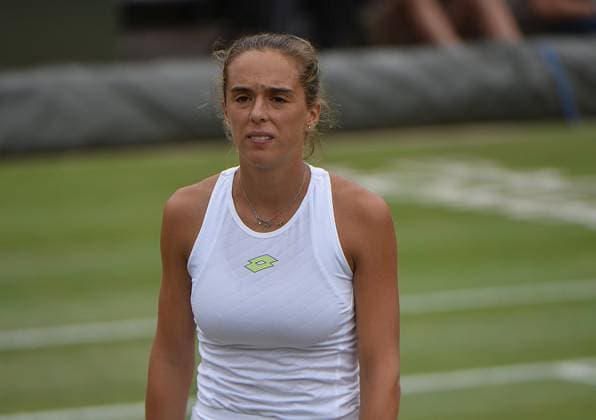 01.07.2023 Tennis, WTA, Tennis Damen Bad Homburg Open 2023 Finale Lucia Bronzetti (ITA) gegen Katerina Siniakova (Tschechien) Bild zeigt Lucia Bronzetti (ITA) emspor, DFL regulations prohibit any use of photographs as image sequences and or quasi-video