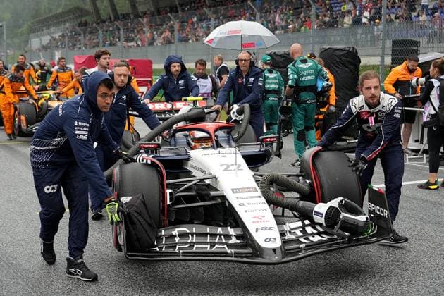 01.07.2023, Red Bull Ring , Spielberg, Formula 1 Rolex Großer Preis von Österreich 2023 , im Bild Yuki Tsunoda (JPN), Scuderia AlphaTauri Spielberg Red Bull Ring Steiermark Österreich