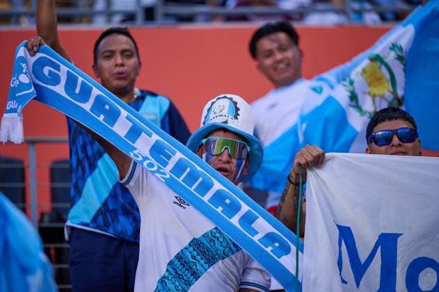 RECORD DATE NOT STATED 2023 CONCACAF Gold Cup Guatemala vs Canada Fans o Aficion during the game Guatemala vs Canada, corresponding to group D of the CONCACAF Gold Cup 2023, at Shell Energy Stadium, on July 01, 2023. <br><br> Fans o Aficion durante el partido Guatemala vs Canada, correspondiente al grupo D de la Copa Oro de la CONCACAF 2023, en el Shell Energy Stadium, el 01 de Julio de 2023. HOUSTON TEXAS ESTADOS UNIDOS  Copyright: xCristianxdexMarchenax 20230701201702_CGC_23_GD_GUA_CAN_FANS1