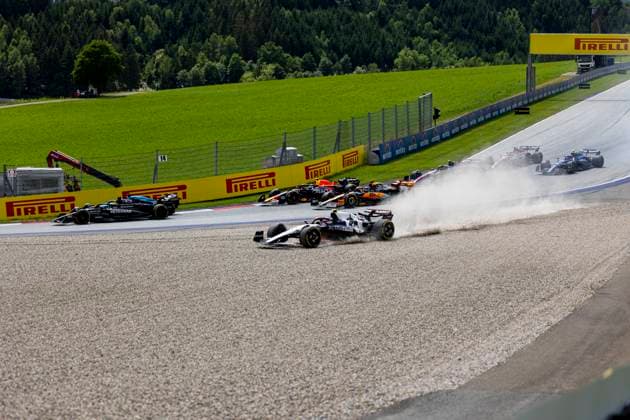 FORMULA 1 - GP of Austria 2023 SPIELBERG,AUSTRIA,02.JUL.23 - MOTORSPORTS, FORMULA 1 - Grand Prix of Austria, Red Bull Ring. Image shows Yuki Tsunoda (JPN AlphaTauri).  GEPAxpictures xMatthiasxTrinkl