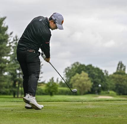 2nd July 2023; The Belfry, Sutton Coldfield, West Midlands, England: Betfred British Masters Golf, Day 4; Jazz Janewattananond drives on the 13th tee  ActionPlus12526224 GodfreyxPitt