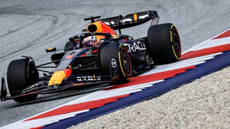 FORMULA 1 - GP of Austria 2023 SPIELBERG,AUSTRIA,02.JUL.23 - MOTORSPORTS, FORMULA 1 - Grand Prix of Austria, Red Bull Ring. Image shows Max Verstappen (NED Red Bull Racing).  GEPAxpictures xMarioxBuehner