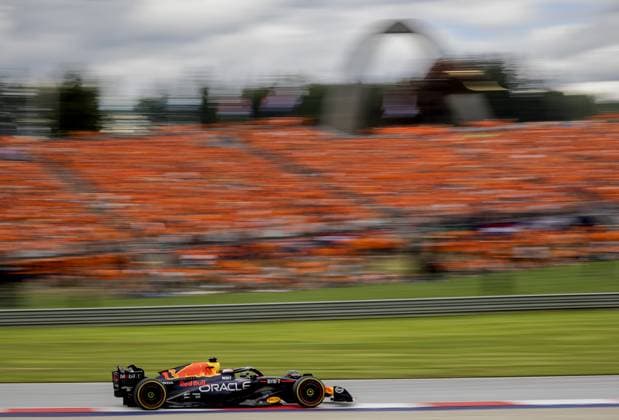 SPIELBERG - Max Verstappen (Red Bull Racing) during the Austrian Grand Prix at the Red Bull Ring on July 02, 2023 in Spielberg, Austria. ANP SEM VAN DER WAL F1 Grand Prix of Austria 2023 xVIxANPxSportx xxANPxIVx 472909189 originalFilename: 472909189.jpg