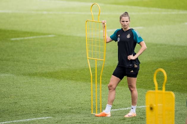 Trainingseinheit DFB Frauen; 02.07.2023 Tabea Sellner (Deutschland, 15) Trainingseinheit am Nachmittag DFB Frauen, Herzogenaurach, adidas Homeground Copyright: xBEAUTIFULxSPORTS Wunderlx