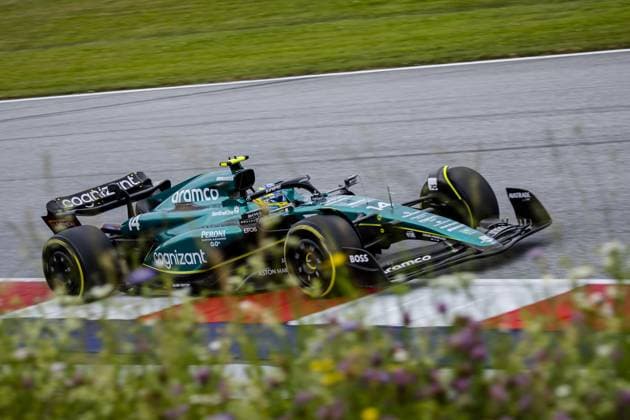 SPIELBERG - Fernando Alonso (Aston Martin) during the Austrian Grand Prix at the Red Bull Ring on July 02, 2023 in Spielberg, Austria. ANP SEM VAN DER WAL F1 Grand Prix of Austria 2023 xVIxANPxSportx xxANPxIVx 472913882 originalFilename: 472913882.jpg